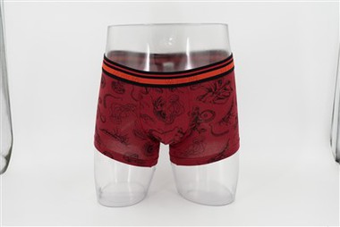 新しい卸売プリントボクサーブリーフカスタムロゴ付きセクシーなカスタム